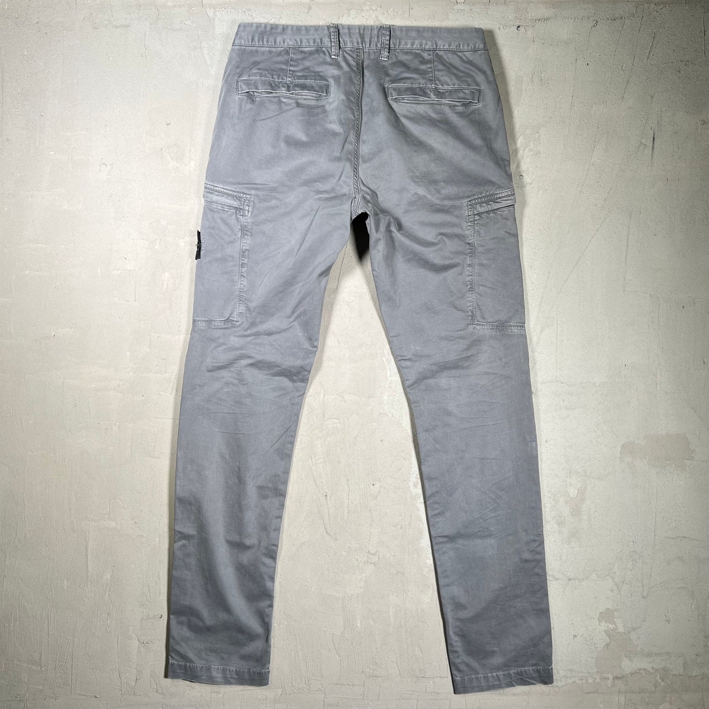 Stone Island Grey Cargo Pants Size 32 USED x18008