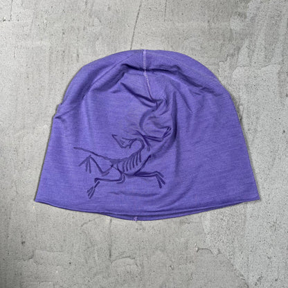 Arcteryx Purple Skully Beanie USED x18004