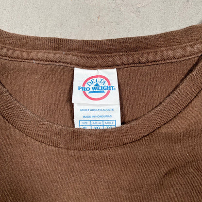 Real Tree Antlers Tee Brown Size XL USED v19816