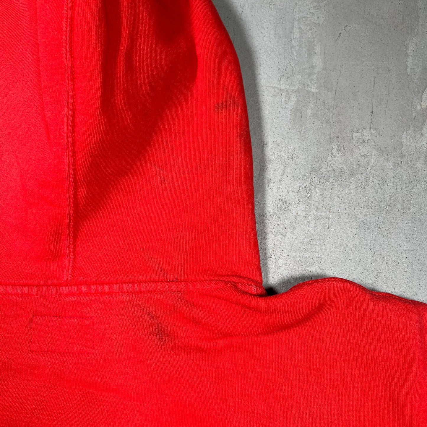 Supreme Burnt Red Small Box Logo Zip Up Hoodie (2021) Size Large USED x17707