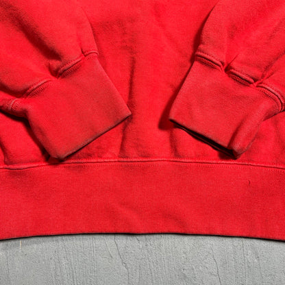Supreme Burnt Red Small Box Logo Zip Up Hoodie (2021) Size Large USED x17707