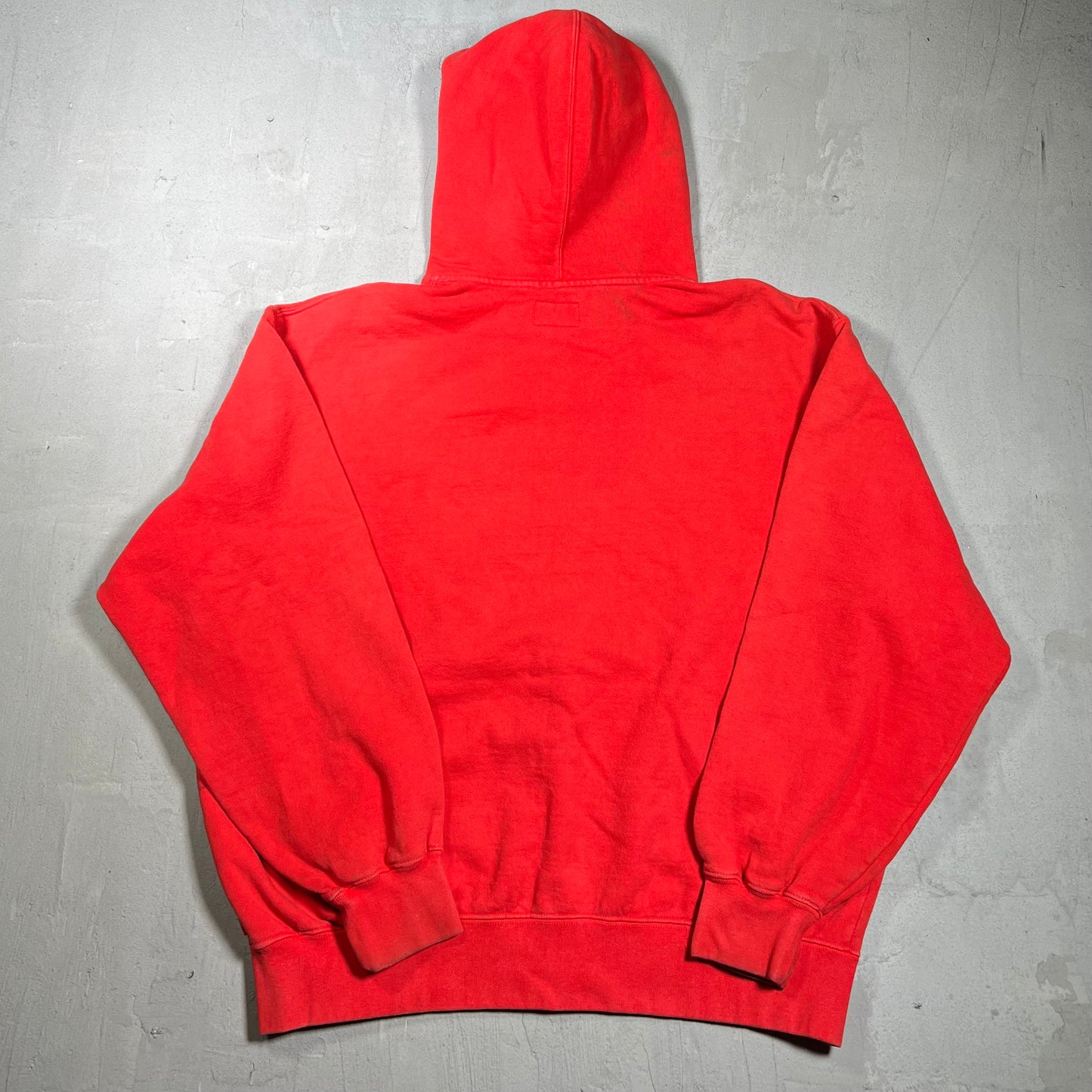Supreme Burnt Red Small Box Logo Zip Up Hoodie (2021) Size Large USED x17707