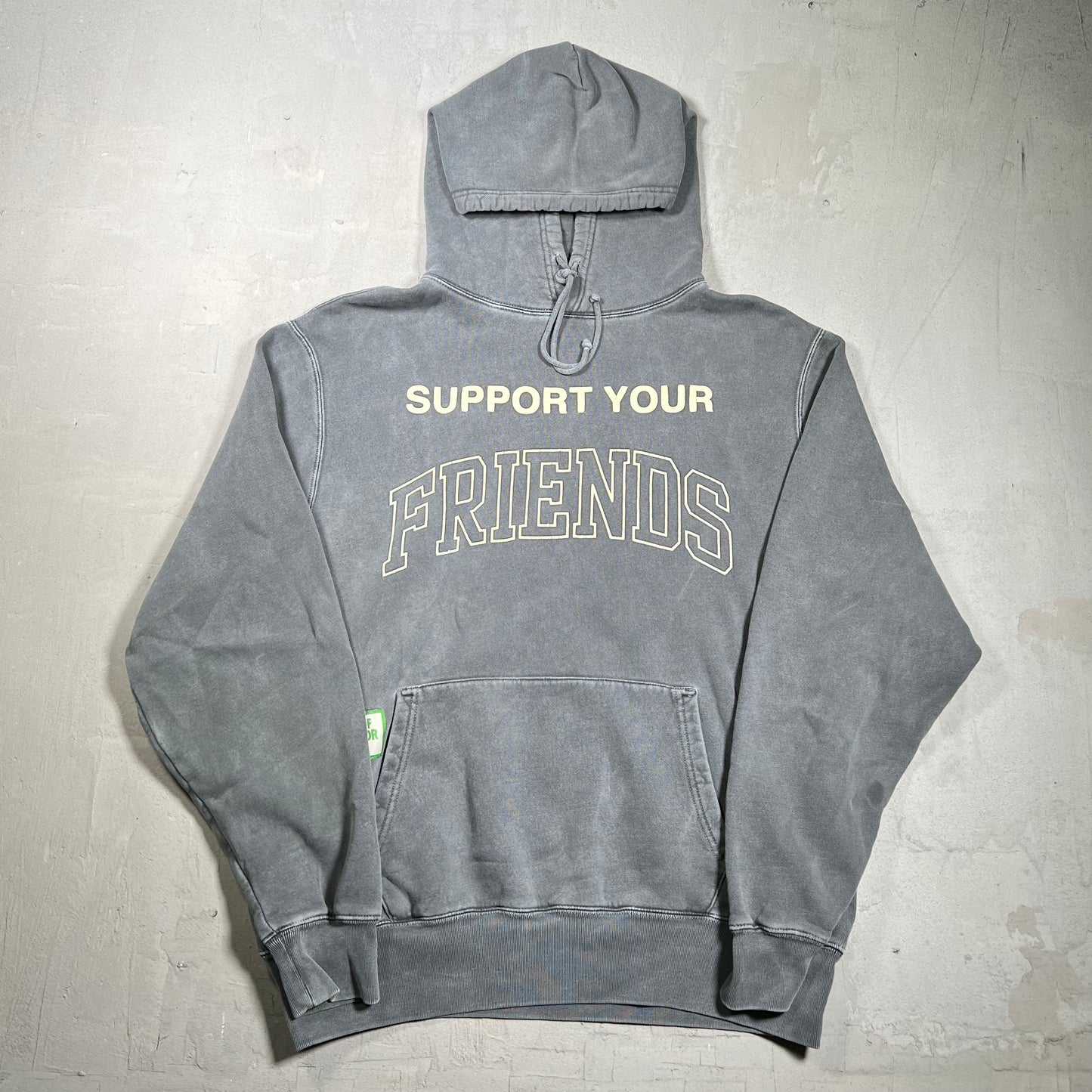 Kids of Immigrants "Support Your Friends" Grey Hoodie Size XL USED x17875