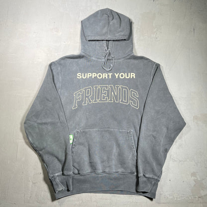 Kids of Immigrants "Support Your Friends" Grey Hoodie Size XL USED x17875