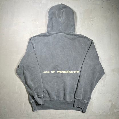 Kids of Immigrants "Support Your Friends" Grey Hoodie Size XL USED x17875