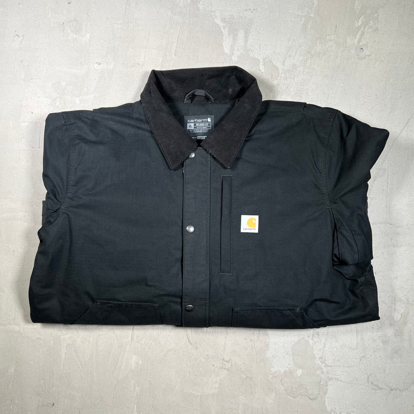 Carhartt Black Arctic Jacket Size XL USED v19848