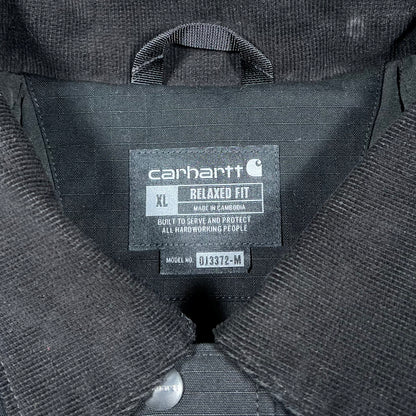 Carhartt Black Arctic Jacket Size XL USED v19848