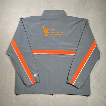 New Balance 2025 NYC Marathon Jacket Grey Size XL NEW v19849