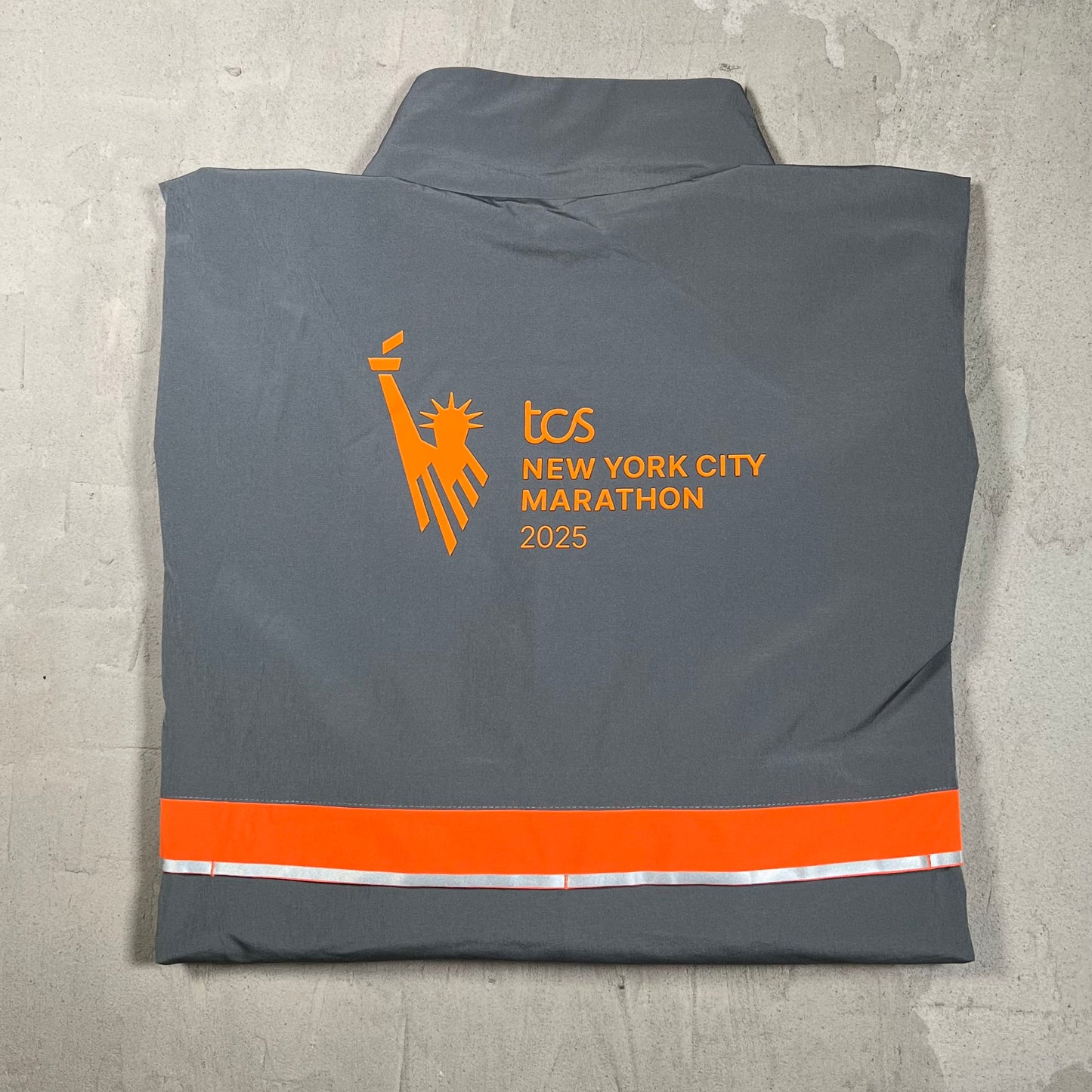 New Balance 2025 NYC Marathon Jacket Grey Size XL NEW v19849