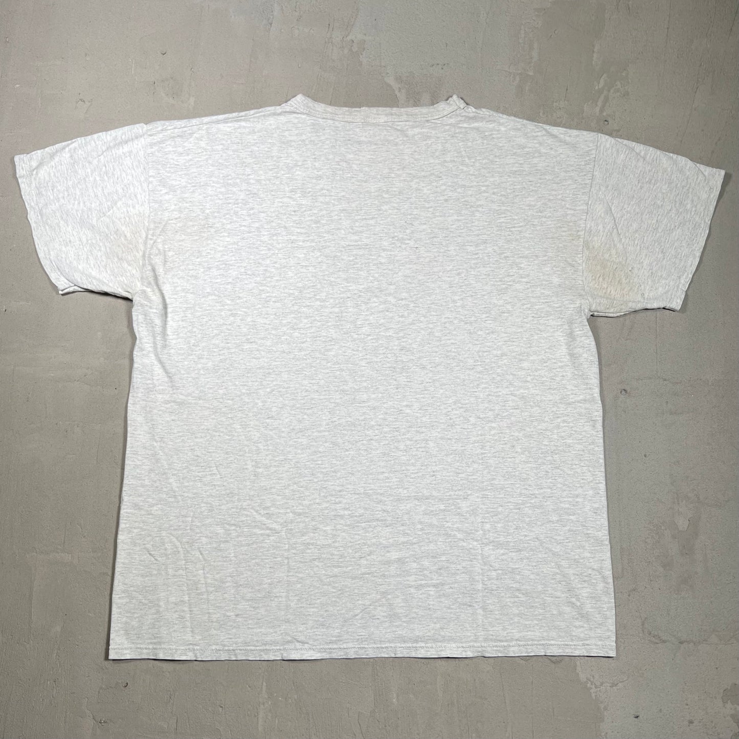 1990s Kansas Jayhawks Grey Russell Tee Size XL USED v19853