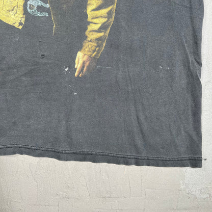 1998 Garth Brooks "Garth" Washed Black Portrait Tee Size XL USED v19847