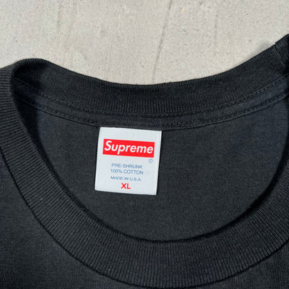 Supreme Wheaties Box Black Tee Size XL USED x18043
