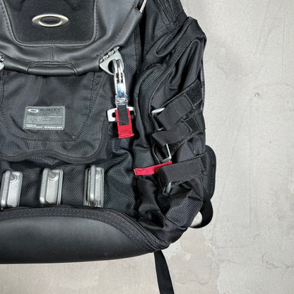 Y2K Oakley Kitchen Sink Backpack Black USED v19817