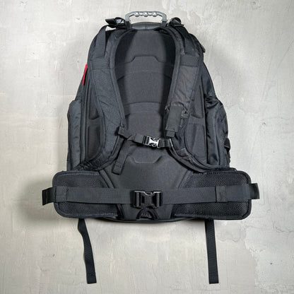 Y2K Oakley Kitchen Sink Backpack Black USED v19817