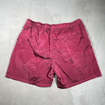 Stone Island Maroon Nylon Water Shorts Size XXL USED x17982