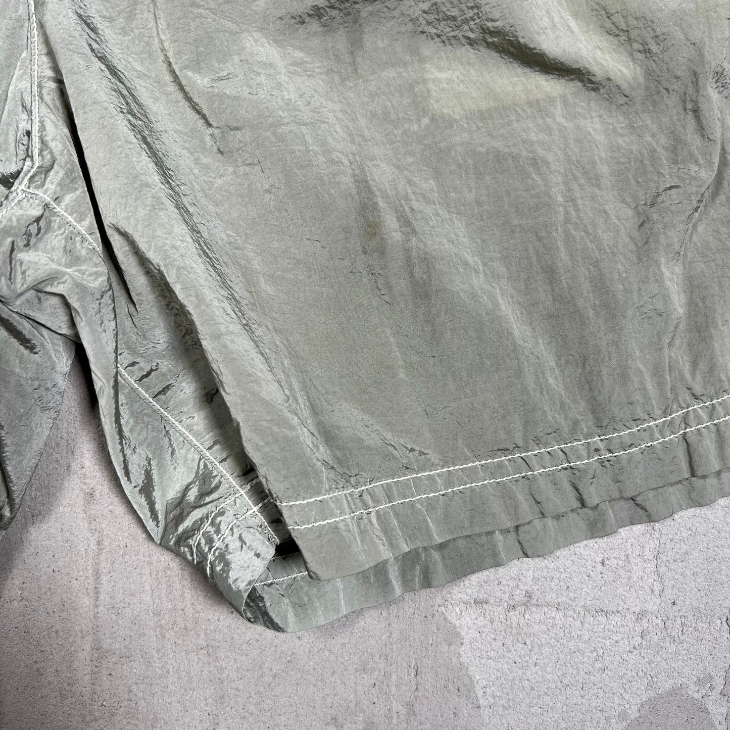 Stone Island Grey Nylon Water Shorts Size XXL USED x17983