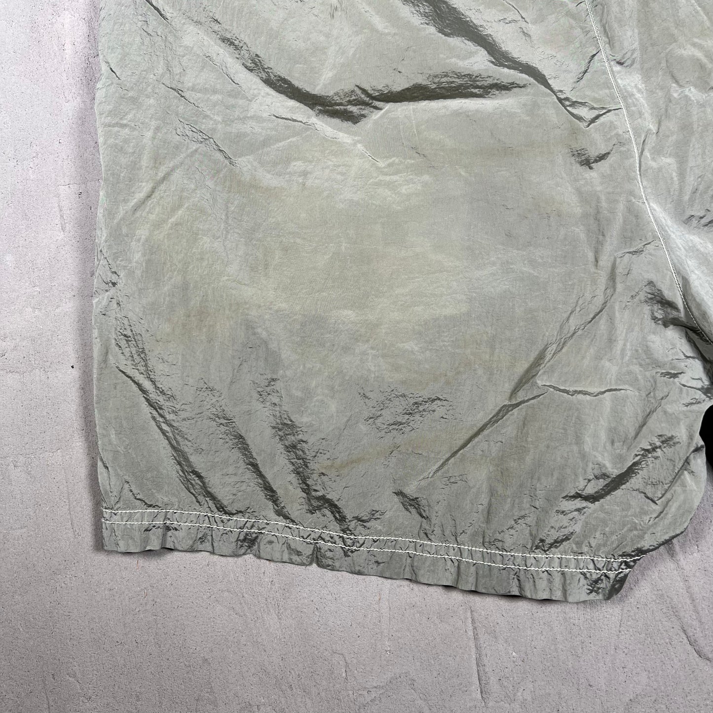 Stone Island Grey Nylon Water Shorts Size XXL USED x17983