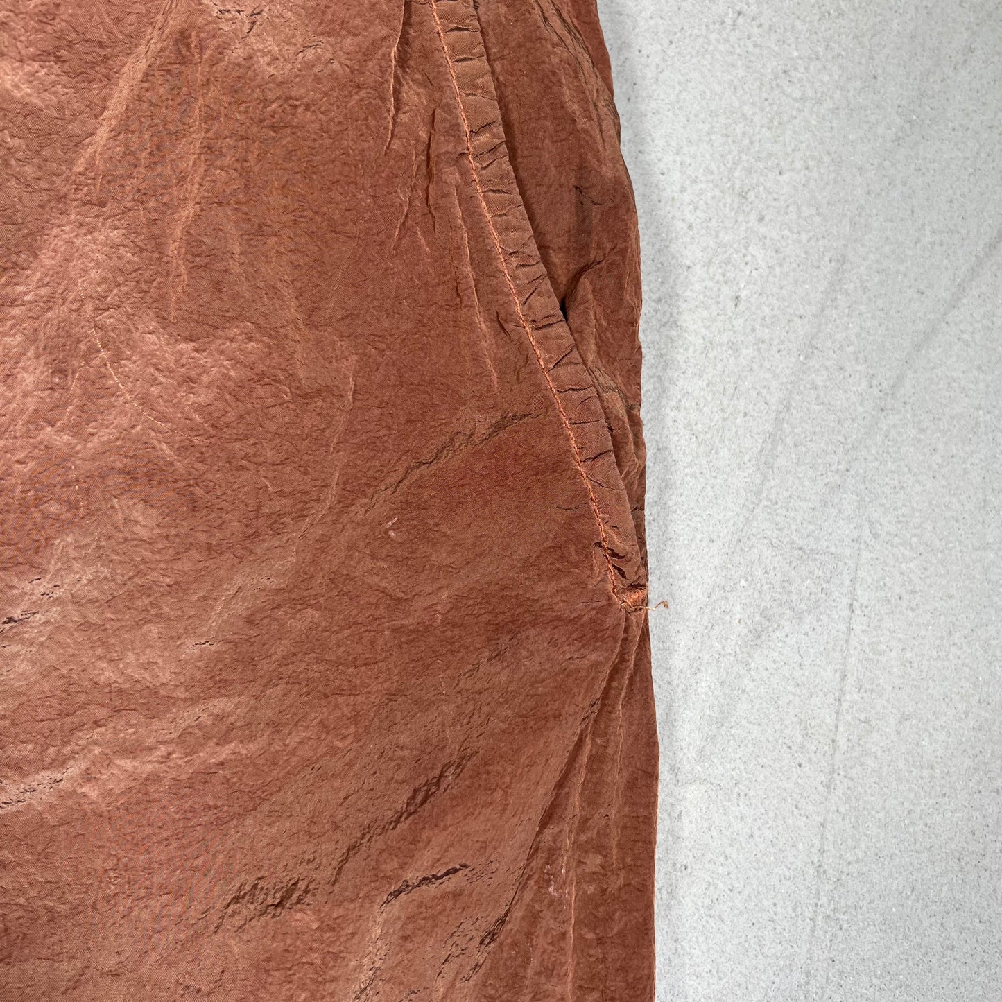 Stone Island Brown Nylon Water Shorts Size XXL USED x17985
