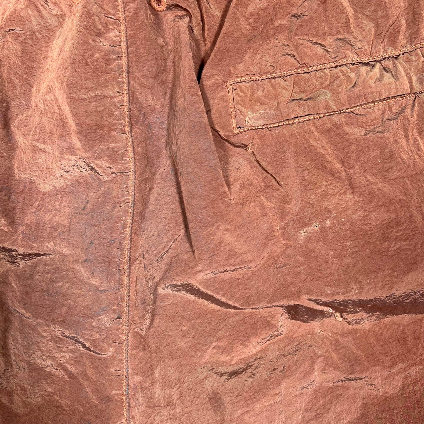 Stone Island Brown Nylon Water Shorts Size XXL USED x17985