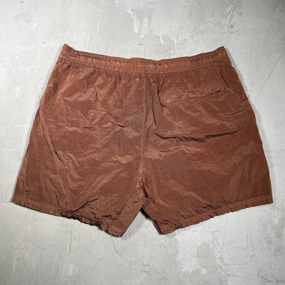 Stone Island Brown Nylon Water Shorts Size XXL USED x17985