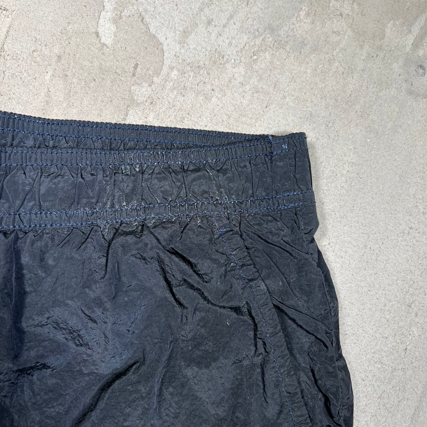 Stone Island Black Nylon Water Shorts Size XXL USED x17987