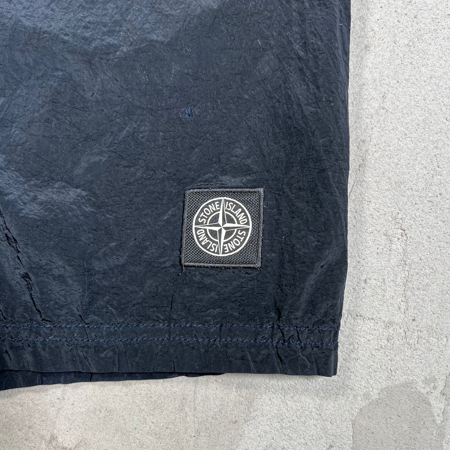 Stone Island Black Nylon Water Shorts Size XXL USED x17987