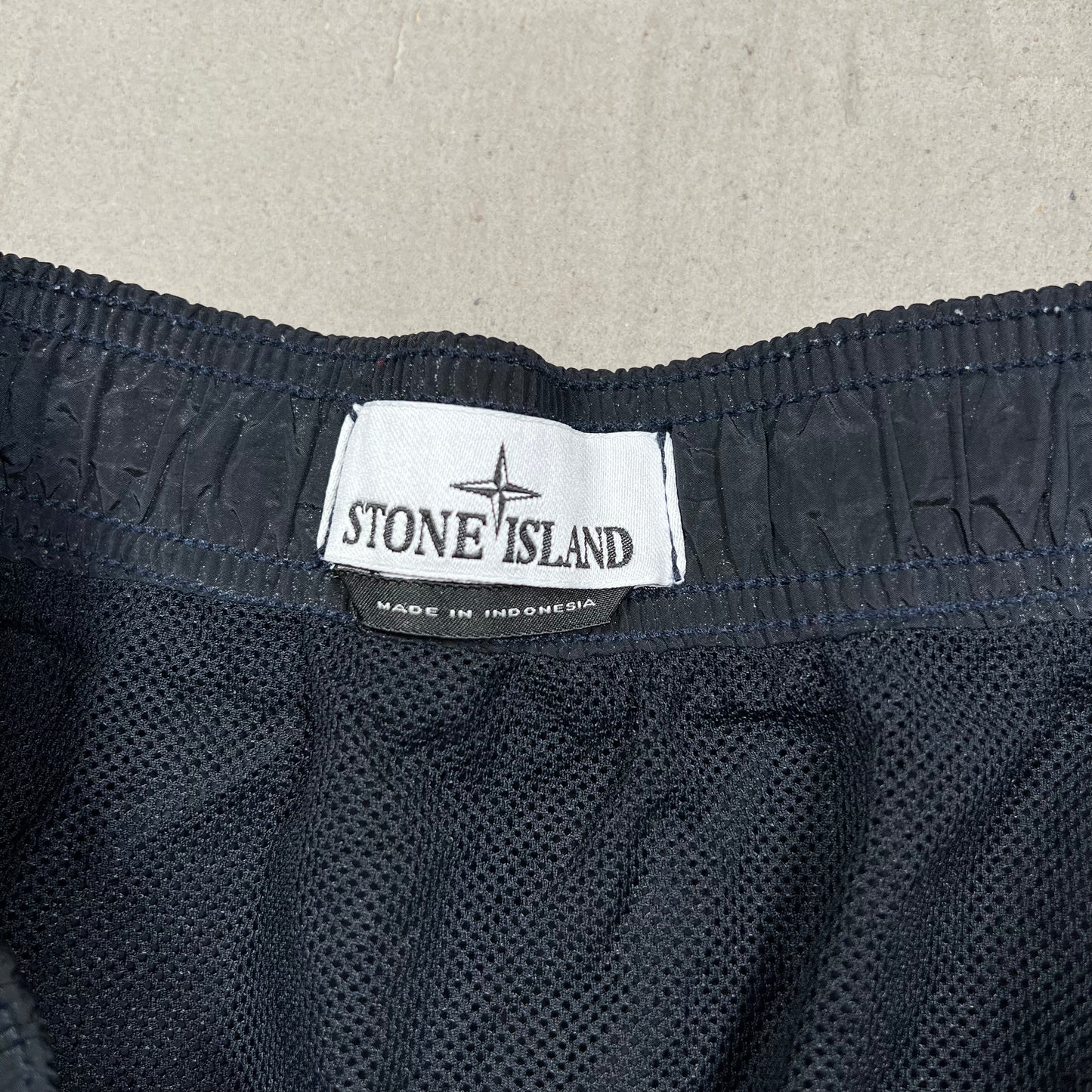 Stone Island Black Nylon Water Shorts Size XXL USED x17987