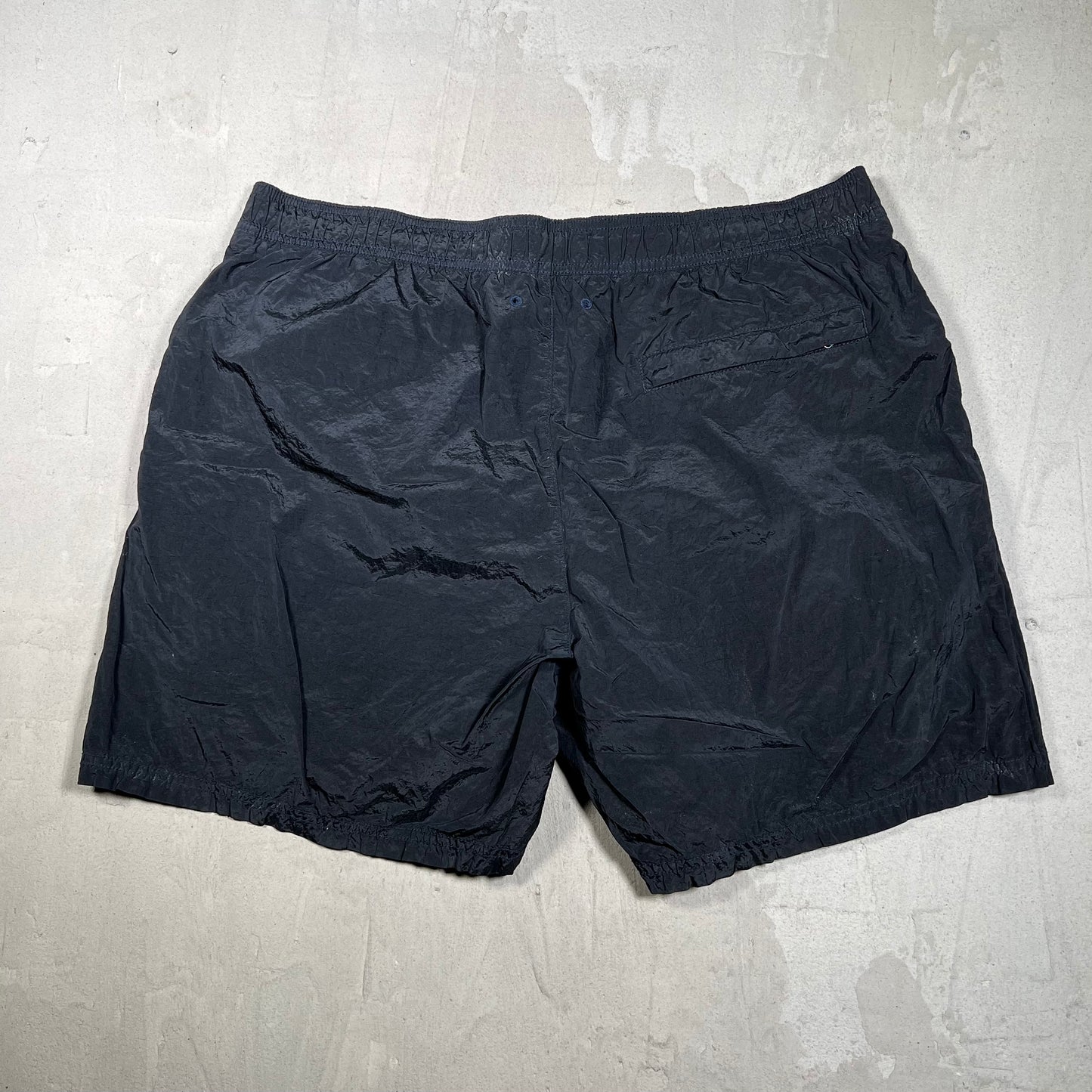 Stone Island Black Nylon Water Shorts Size XXL USED x17987