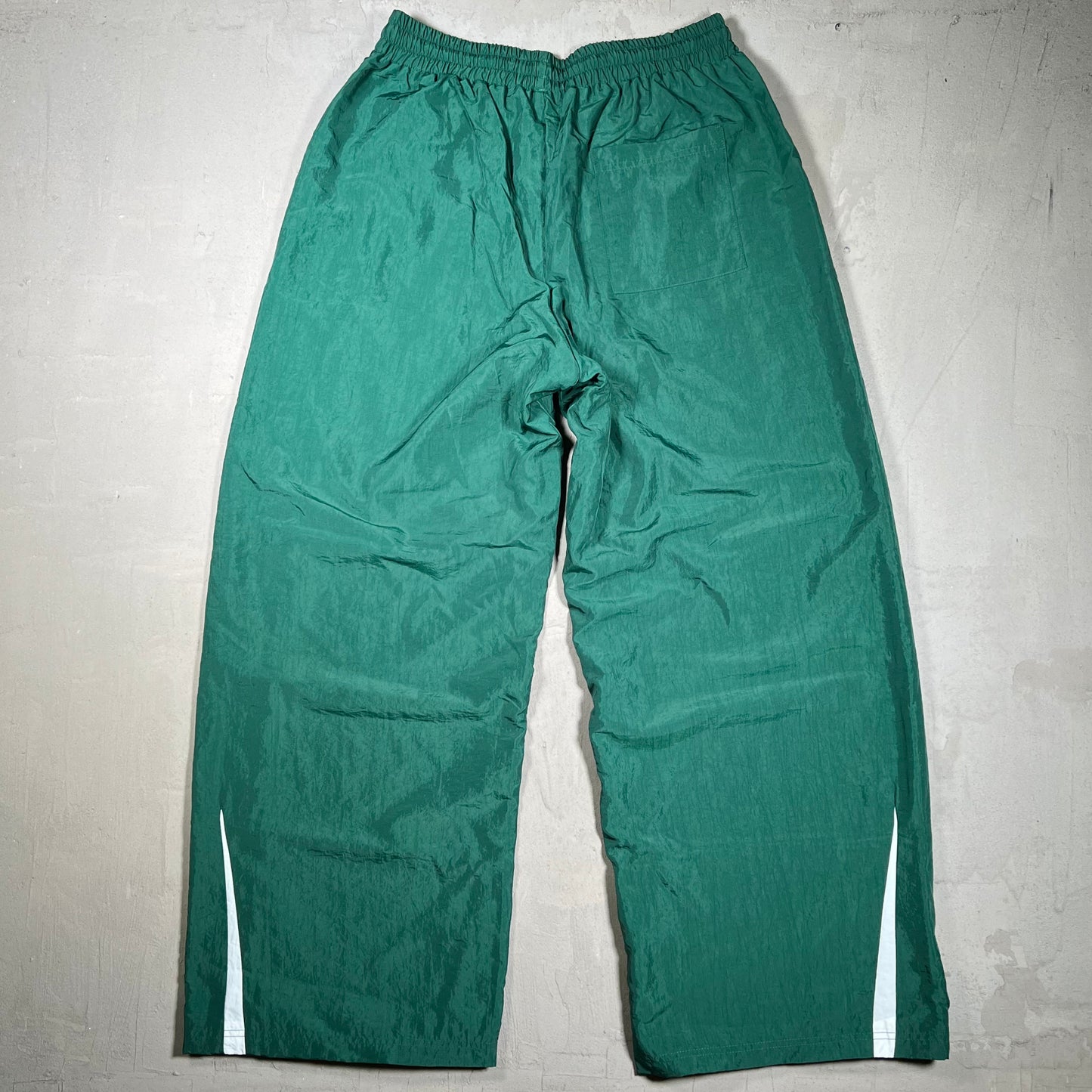 HMDD "Juggernaut" Green Nylon Track Pants Size Large NEW x17991