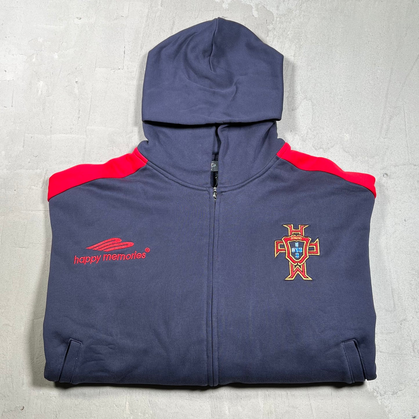 HMDD Racing Lisbon Hoodie Navy/Red Size Medium NEW x17990