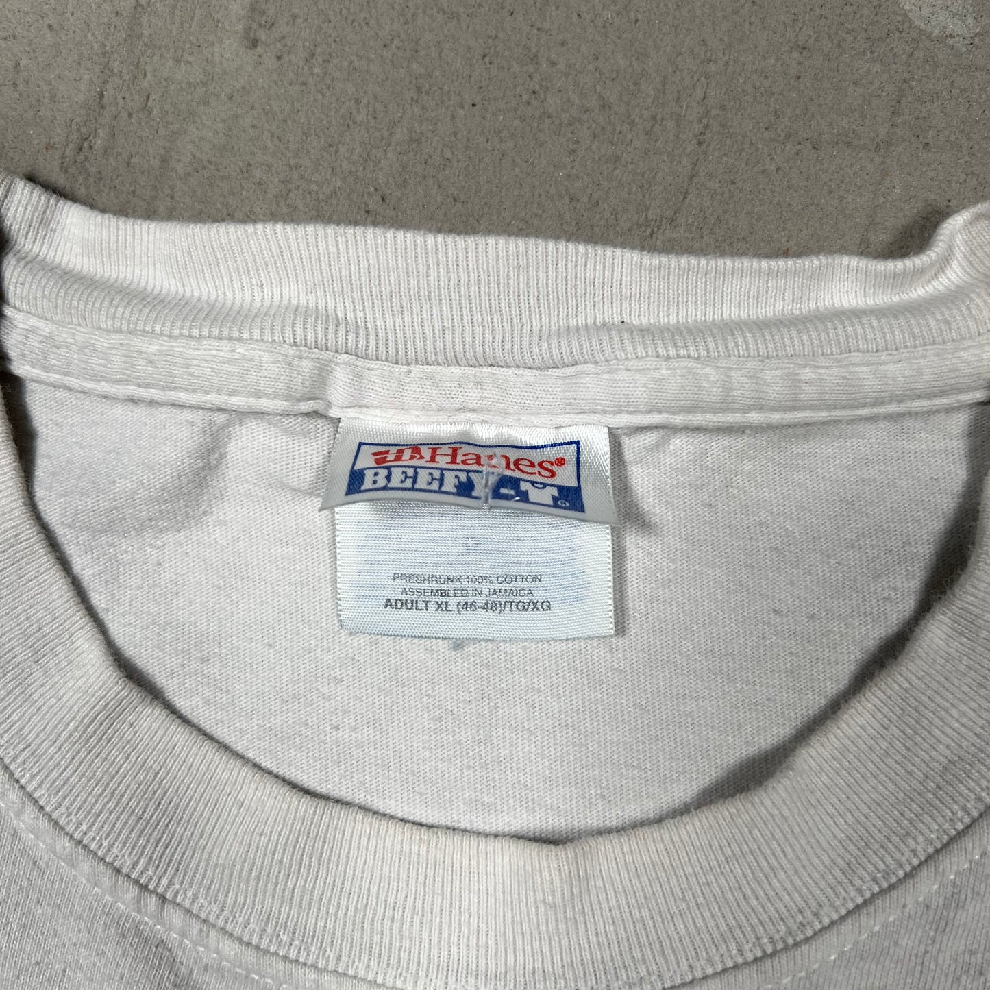 Y2K Osama Bin Laden Wanted Grey Tee Size XL USED v19810