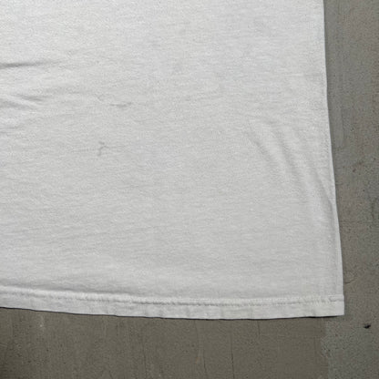 Y2K Osama Bin Laden Wanted Grey Tee Size XL USED v19810