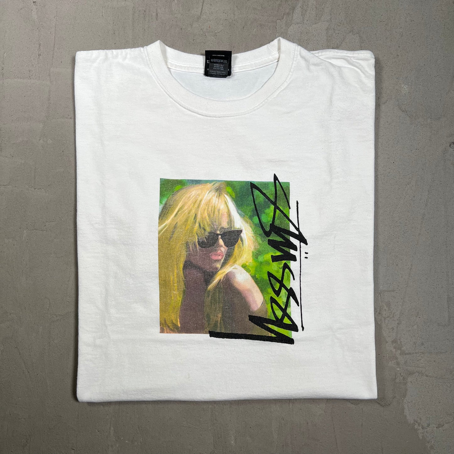 Stussy Laura White Tee Size XL USED x17833