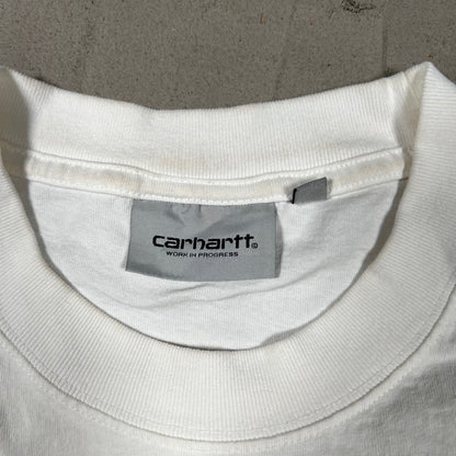 Carhartt WIP "Heart of Detroit" White Tee Size XL USED v19693