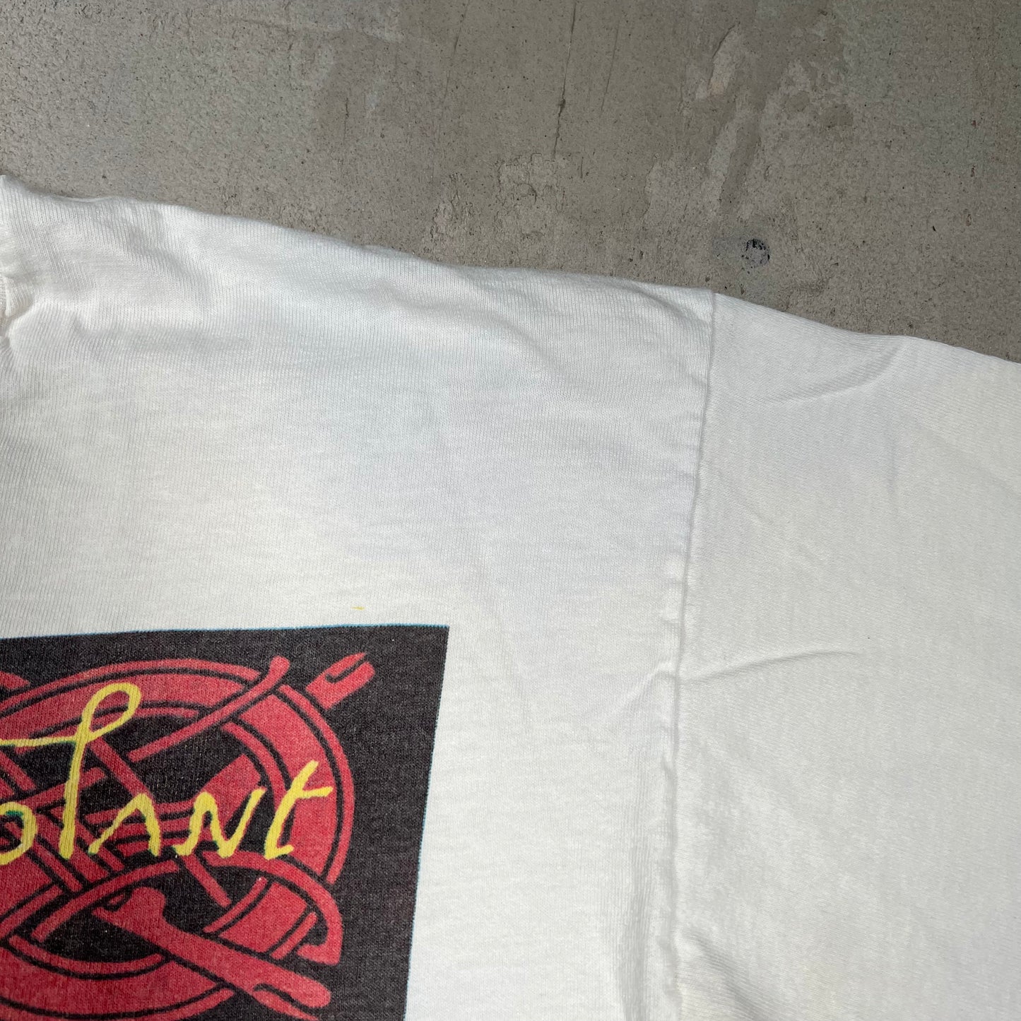 1995 Jimmy Page Robert Plant Live Cropped Size XL USED v19682