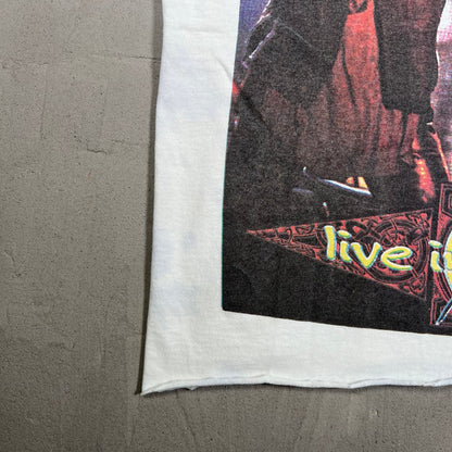 1995 Jimmy Page Robert Plant Live Cropped Size XL USED v19682