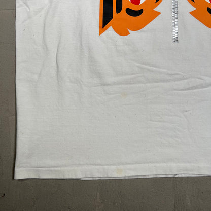 Bape White Tiger Tee Size XL USED x18009