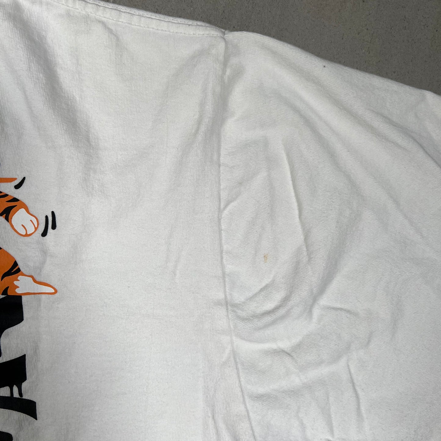 Bape White Tiger Tee Size XL USED x18009