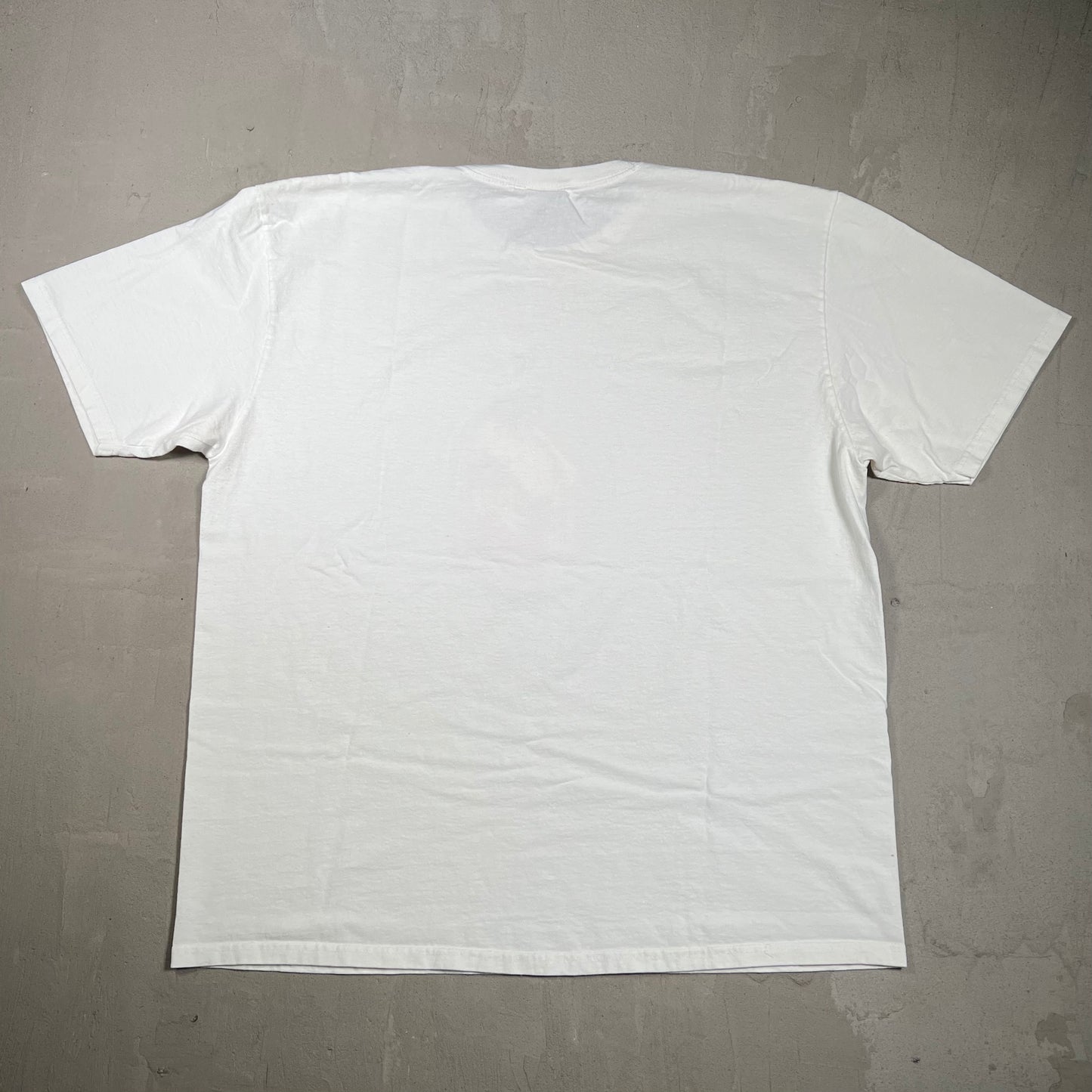 Stussy Gas Tank Fueled White Tee Size XL USED x17830