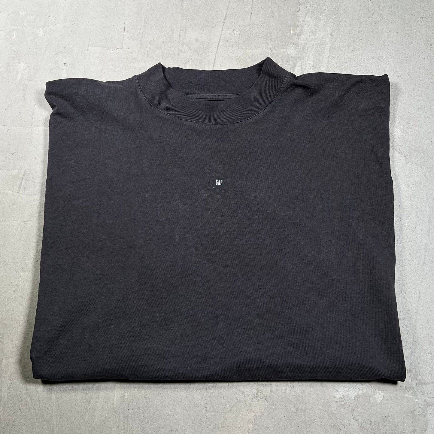 Yeezy Gap Small Gap Logo Black Tee Size Medium USED x18045