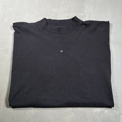 Yeezy Gap Small Gap Logo Black Tee Size Medium USED x18045