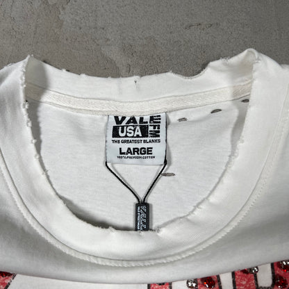 Vale "Valley Dreams" Wong Kar-Wai White Tee Size Large NEW x18049