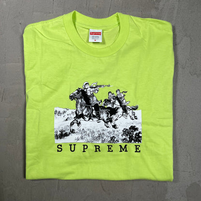 Supreme Riders Neon Green Tee (2019) Size Medium USED x18047