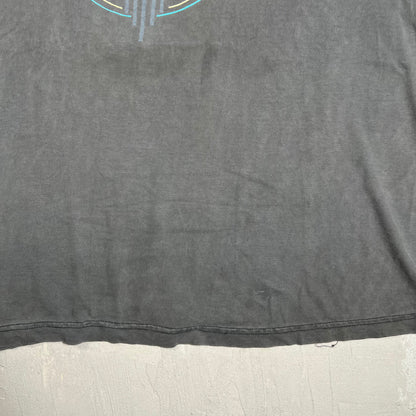 Y2K Harley Davidson "U.S. Steel" Black Tee Size XL USED v19857