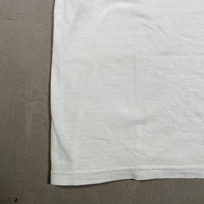 Y2K Garfield "Florida State" White Tee Size Large USED v19858