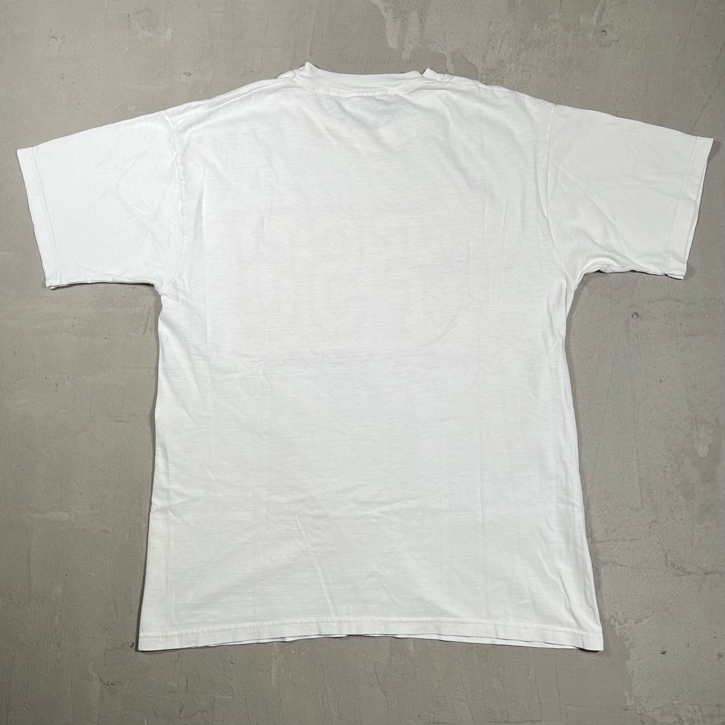 Y2K Garfield "Florida State" White Tee Size Large USED v19858