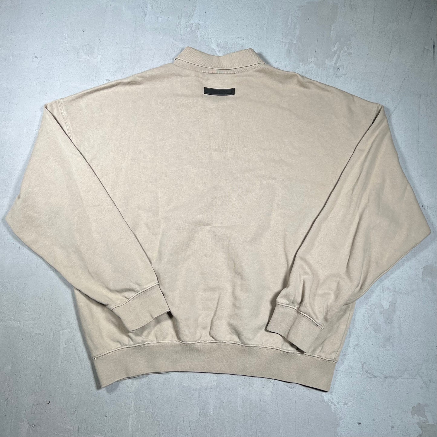 Essentials Fear of God FOG Brown Longsleeve Polo Size Medium USED x18050