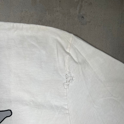 Stussy Worldwide White Tee Size XL USED x17777