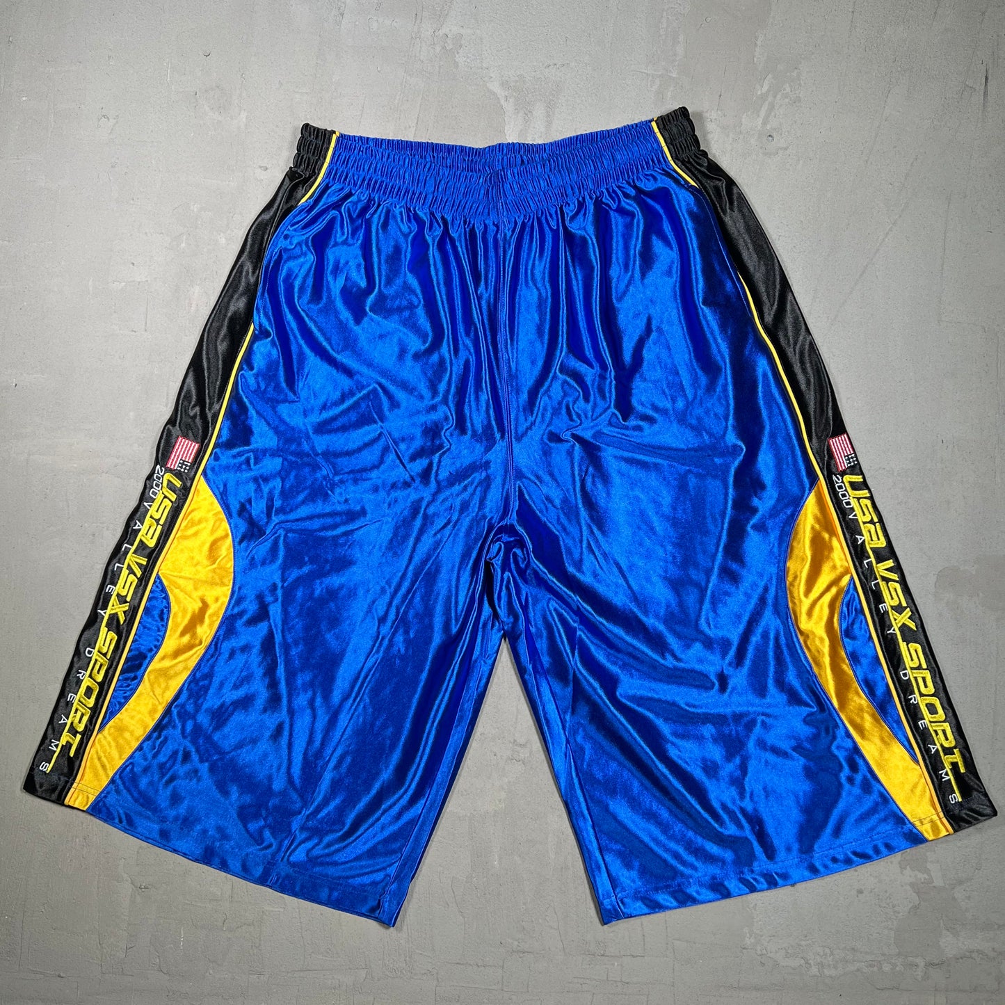 Vale Valley Forever USA Blue Basketball Shorts Size Large NEW x17945