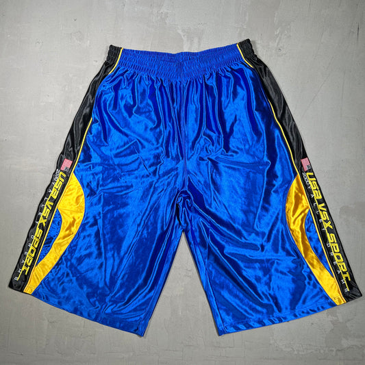 Vale Valley Forever USA Blue Basketball Shorts Size Large NEW x17945